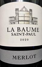 Обзоры от Виноголика La Baume Saint-Paul Merlot 2020